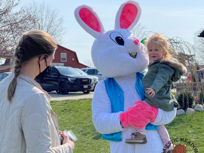 easter-feature.jpg Easter Bunny greeting visitors at Majestic Meadows